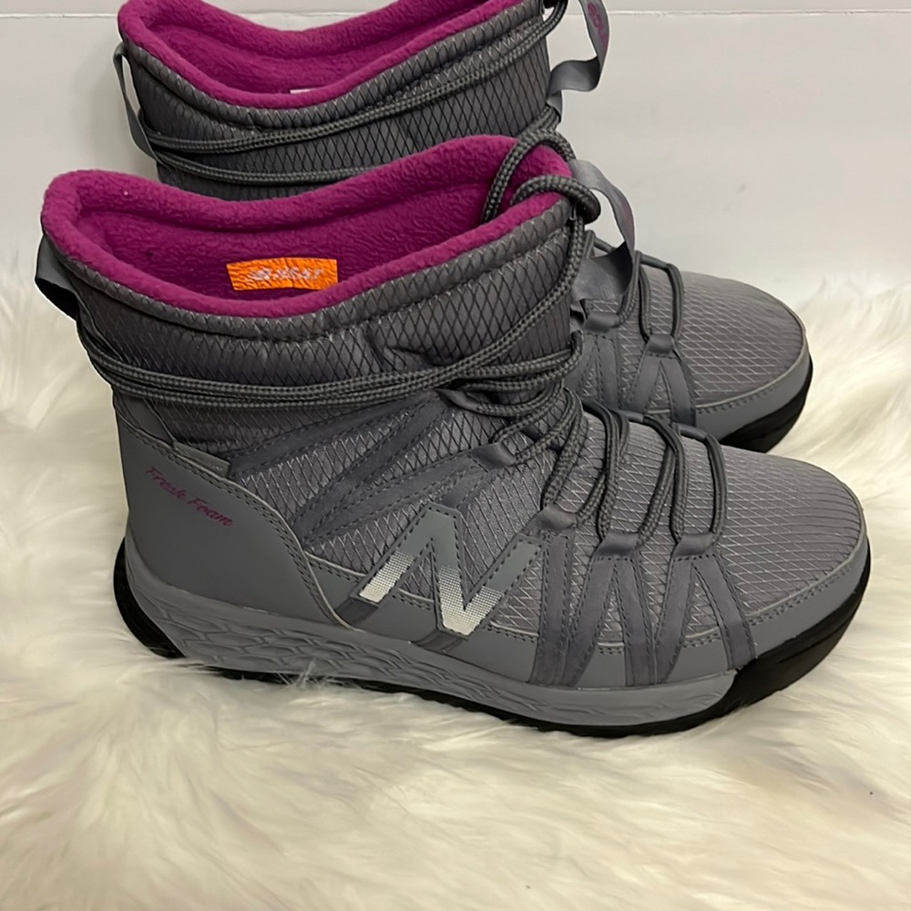 New Balance Gray Boots